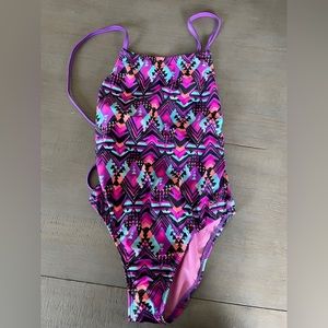 Speedo One Piece Tie Back